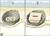 Cartoon: Jordanian elections 2 (small) by samir alramahi tagged jordan arab ramahi cartoon democracy