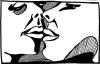 Cartoon: storyboard kiss (small) by bona tagged schwarz,weiss,black,white,kissing,instruction,part,of