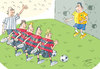 Cartoon: wordless (small) by Sergey Repiov tagged sport,fußball,schießen