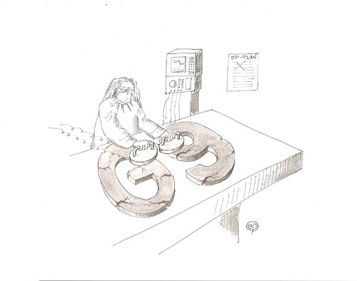 Cartoon: G9-Wiederbelebung in BW (medium) by Erwin Pischel tagged pischel,strom,operationssaal,op,defibrillator,golem,frankenstein,wiederbelebung,leitheußer,warminski,gabriele,kultusministerium,württemberg,baden,bildungspolitik,gymnasium,g9,g8,abitur