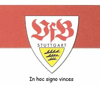 Cartoon: In hoc signo vinces (medium) by Erwin Pischel tagged pischel,menetekel,vision,vorhersage,schlacht,maxentius,große,der,konstantin,meisterschaft,meister,bundesligasaison,relegation,abstieg,bundesligatabelle,abstiegskampf,fußballbundesliga,fußball,bundesliga,stuttgart,vfb