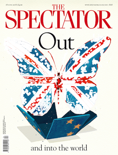 Cartoon: Out the World! (medium) by Erwin Pischel tagged brexit,spectator,uk,britannia,england,united,kingdom,great,britain,schmetterling,flagge,union,jack,fahne,eu,austritt,kokon,insekt,johnson,may,labour,party,tories,conservatives,parliament,parlament,unterhaus,oberhaus,brexiteer,bruessel,london,waehler,wahl,abstimmung,pischel