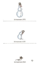 Cartoon: Evolution des Schneemanns (small) by Erwin Pischel tagged schneemann,schnee,treibhausklima,wetter,klimakatastrophe,wärme,kohlenstoffdioxid,kohlendioxid,emission,klimaerwärmung,temperatur,klimaschutz,kyoto,protokoll,paris,zylinder,rübe,möhre,karotte,kohle,pischel,schmelzen,kugel