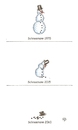 Cartoon: Evolution des Schneemanns (small) by Erwin Pischel tagged schneemann,schnee,treibhausklima,wetter,klimakatastrophe,wärme,kohlenstoffdioxid,kohlendioxid,emission,klimaerwärmung,temperatur,klimaschutz,kyoto,protokoll,paris,zylinder,rübe,möhre,karotte,kohle,pischel,schmelzen,kugel