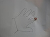 Cartoon: Fingerzeig (small) by Erwin Pischel tagged finger,fingerzeig,loch,papier,durchbruch,durchbrechen,hand,pischel