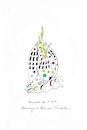 Cartoon: Knoblauchquartier (small) by Erwin Pischel tagged finsterlin,architekt,quartier,knoblauch,ail,architektur,skizze,plan,architekturentwurf,entwurf,architekturplan,fantasie,struktur,gemüse,gewürz,pischel