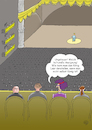 Cartoon: Kulturelle Aneignung (small) by Erwin Pischel tagged kulturelle,aneignung,könig,lear,schauspiel,shakespeare,schriftsteller,autor,poet,schauspieler,theater,szene,drama,tragödie,aufführung,theateraufführung,akt,ausdrucksform,cultural,appropriation,diskriminierung,dominante,kultur,minderheitskultur,stereotype,wertschätzung,respekt,vorwurf,shitstorm,populismus,identität,ethnologie,wokeness,woke,sensibilität,empfindlichkeit,pischel