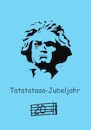 Cartoon: Titanenjahr (small) by Erwin Pischel tagged ludwig,van,beethoven,komponist,musiker,kuenstler,bonn,konzert,sonate,sinfonie,klavierkonzert,klassik,musik,violinkonzert,streichquartett,missa,solemnis,humanist,taub,taubheit,ohrenkrankheit,hoerrohr,konversationsheft,metronom,eroika,pastorale,die,neunte,elise,tatatata,pischel