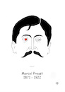 Cartoon: Zeitsucher Marcel Proust (small) by Erwin Pischel tagged marcel,proust,schriftsteller,autor,sozialkritiker,dichter,romanist,roman,schwul,homosexuell,homosexualität,zeit,uhr,uhrzeit,madelaine,autobiographie,noveau,porträt,portrait,kindheit,bart,frankreich,literatur,literat,buch,suche,writer,ecrivain,literature,homme,de,lettres,pischel