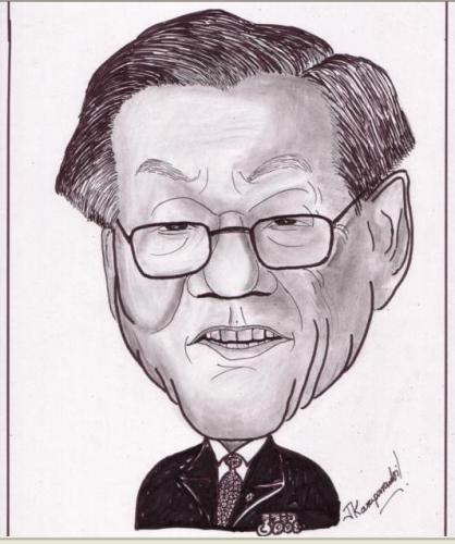 Cartoon: Caricature of Norman Kwang (medium) by jkaraparambil tagged caricature,norman,kwang,luetnent,governer,alberta,edmonton,football,player,politics,joseph,karaparambil,jk,creations,jkaraparambil,jophy,jacob,mala,thrissur,kerala,caricaturist,illustartion,illustrationist