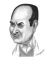 Cartoon: ak Antony (small) by jkaraparambil tagged ak,antony,aicc,kpcc,congress,con,kerala,joseph,karaparambil