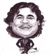 Cartoon: AR Rahman (small) by jkaraparambil tagged ar,rahman,oscar,winner,grammy,award,joseph,karaparambil,jkaraparambil