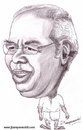Cartoon: Caricature of Thilakan (small) by jkaraparambil tagged thilakan,malayalam,movie,actor,jkaraparambil