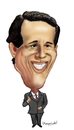 Cartoon: Rick Santorum (small) by jkaraparambil tagged rick,santorum,us,election,caricature,artist,republican,presidential,candidate,joseph,karaparambil,jkaraparambil