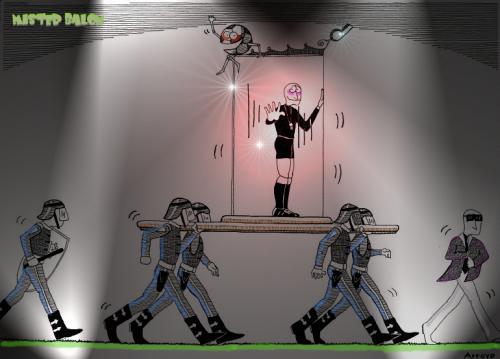 Cartoon: Mister Balon (medium) by misterba tagged balon,dibujos,caricaturas,arbitros,famosos,tiras