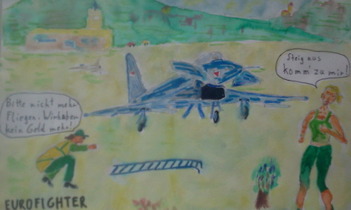 Cartoon: Eurofighter (medium) by Casanova tagged expdnsive,flying