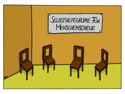 Cartoon: Selbsthilfegruppe Menschenscheue (medium) by spass-beiseite tagged spass,beiseite,cartoon,cartoons,comic,tagebuch,comictagebuch,comicstrips,kunst,pointe,witz,bildwitz,unterhaltung,panel,fun,illustration,design,selbsthilfegruppe,menschenscheue