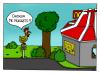 Cartoon: Chicken Mc Nuggets (small) by spass-beiseite tagged spass beiseite cartoon cartoons comic tagebuch comictagebuch comicstrips kunst pointe witz bildwitz unterhaltung panel fun illustration design chicken mc nuggets donalds