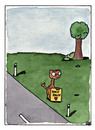 Cartoon: Nach Hause (small) by spass-beiseite tagged nach hause hollywood et alien außerirdischer beiseite spass unterhaltung panel fun illustration design pointe kunst comicstrips comictagebuch tagebuch comic cartoons cartoon witz bildwitz