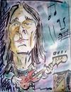 Cartoon: dado topic (small) by kolle tagged dado,topic,bass,guitar,player,in,group,band,time