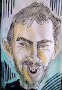 Cartoon: Marin Cilic (small) by kolle tagged tennis,wimbledon,2017,final