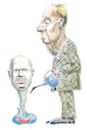 Cartoon: Der Ziehsohn (small) by neophron tagged gauland,kalbitz,afd