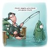 Cartoon: LACHHAFT Cartoon No. 216 (small) by LACHHAFT tagged angler,fisch,angeln,fischen,steg,angel,fisch,fang,schuhe,see,meer,