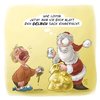 Cartoon: LACHHAFT Cartoon No. 423 (small) by LACHHAFT tagged weihnachten,weihnachtsmann,santa,claus,geschenke,gelber,sack,recycling,enttäuschung,verwechslung,witze,comic,michael,mantel