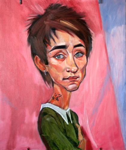 Cartoon: Zemfira (medium) by anatnat tagged zemfira