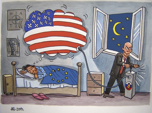 American dream By caknuta-chajanka | Politics Cartoon | TOONPOOL