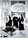 Cartoon: Happy sister of mercy (small) by caknuta-chajanka tagged nun,church,death,metal,sin