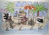 Cartoon: Mafia on vacation (small) by caknuta-chajanka tagged summer,holidays,gangster