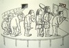 Cartoon: Wait your turn! (small) by caknuta-chajanka tagged evolution,man,queue