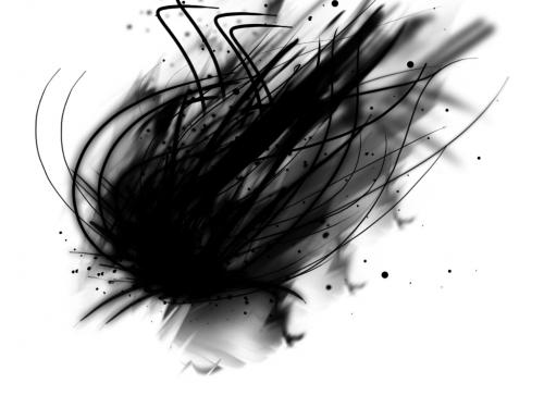 Cartoon: darkflashes (medium) by N-jin tagged dark,hell,blast,burst,energy,attack,deathblast,devil,flashes,black