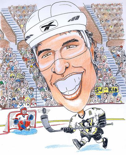 First Sidney Crosby Drawing - The Life of Leauphaun