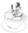 Cartoon: creative break (small) by Anders tagged break,coffee,muse,inspiration