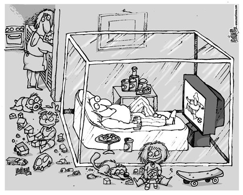 Cartoon: futbol (medium) by martirena tagged futbol