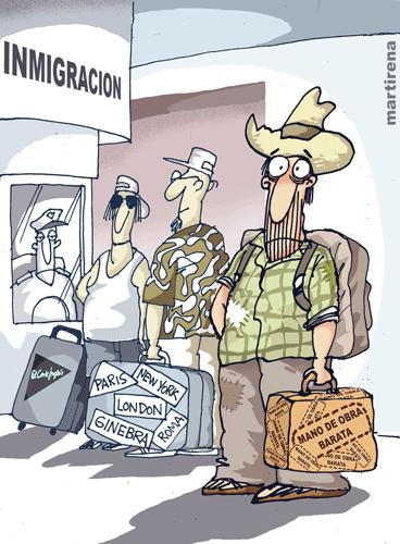 Cartoon: Mano de obra barata (medium) by martirena tagged mano,de,obra,barata