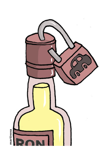 Cartoon: Prohibition of alcohol. (medium) by martirena tagged prohibition. 