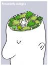 Cartoon: Pensamiento ecologico (small) by martirena tagged pensamiento,ecologico