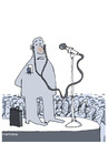 Cartoon: Politician listening (small) by martirena tagged politician