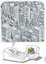 Cartoon: Terapia Urbana (small) by martirena tagged terapia,urbana,contaminacion,deforestacion
