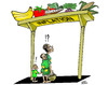 Cartoon: POVERTY (small) by sidy tagged poor