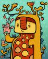 Cartoon: Tree Monster (small) by shihohoshino tagged tree,monster,gorilla,photoshop