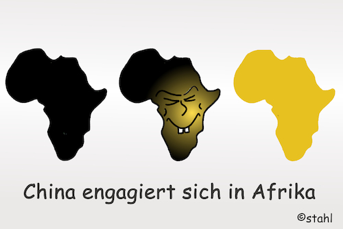 Cartoon: China engagiert sich in Afrika (medium) by wista tagged china,afrika,politik,einfluss,macht,machtpolitik,ressourcen,bodenschätze,bank,kredite,geld,finanzen,investitionen,kolonialismus,neokolonalismus,ernährung,landkauf,china,afrika,politik,einfluss,macht,machtpolitik,ressourcen,bodenschätze,bank,kredite,geld,finanzen,investitionen,kolonialismus,neokolonalismus,ernährung,landkauf