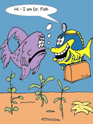 Doctorfish By wista, Nature Cartoon