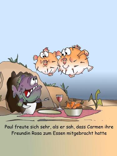 Cartoon: Fischessen (medium) by wista tagged fisch,fische,essen,mahlzeit,fischstäbchen,restaurant,fischrestaurant,gräten,piranha,speisefisch,austern,muscheln,gambas,wein,weisswein,rotwein,fischbesteck,dünsten,braten,kochen,fischfilet