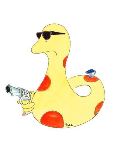 Cartoon: ginger und kalaschnikow 11 (medium) by wista tagged kalaschnikow,ginger