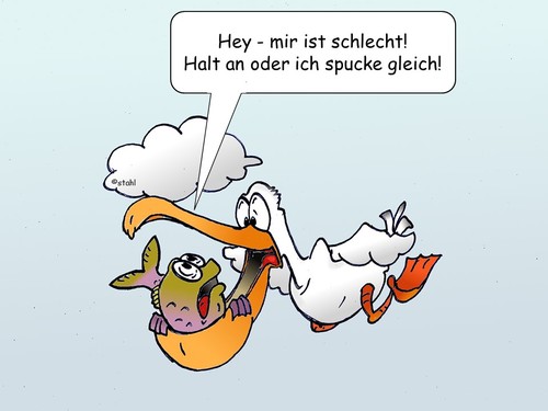 Cartoon: Reisekrankheit (medium) by wista tagged reise,reisen,reisekrankheit,übel,übelkeit,see,seekrank,flug,flugzeug,flugkrank,brechen,erbrechen,kotzen,speien,spucken,schiff,auto,urlaub,urlaubsreise,kind,kinder,reisetabletten,fisch,pelikan,fliegen,flugreise,schiffsreise,meer,luft,wasser,ozean,insel