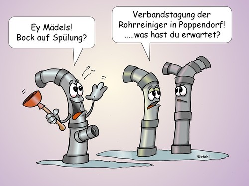 Cartoon: Rohrreiniger (medium) by wista tagged rohr,reiniger,rohrreiniger,tagung,verband,anmache,anmachen,jungen,mädchen,rohre,liebe,date,dating,daten,anquatschen,dumme,sprüche,dummer,spruch,verabreden,verabredung,arbeit,vergnügen